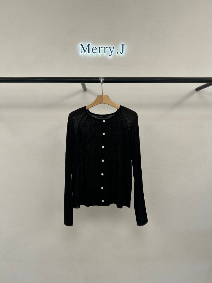 Merry J - Korean Women Fashion - #momslook - Soft Button Knit - 9