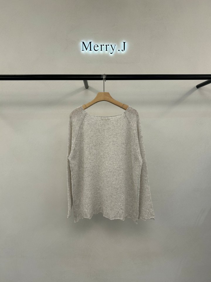 Merry J - Korean Women Fashion - #momslook - Romance Lace Knit - 10