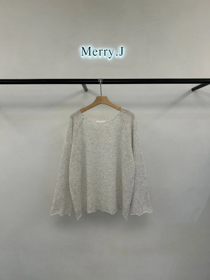 Merry J - Korean Women Fashion - #momslook - Romance Lace Knit - 8