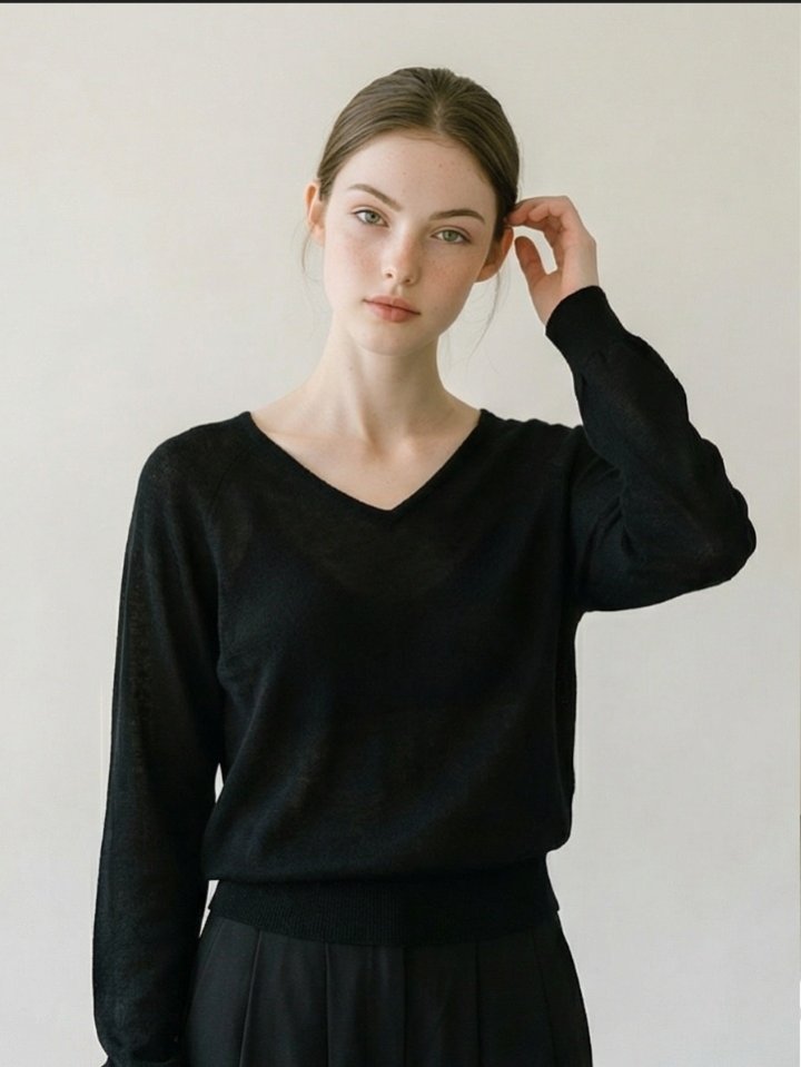 Merry J - Korean Women Fashion - #momslook - Roel V-Neck Knit