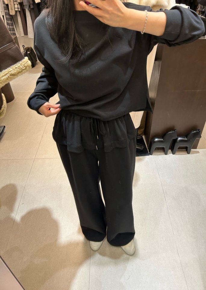 Merry J - Korean Women Fashion - #momslook - Jenny Boat Neck Set - 11