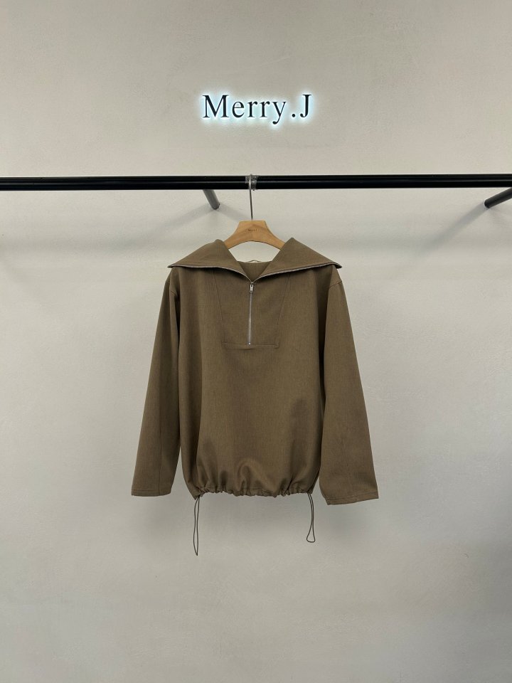 Merry J - Korean Women Fashion - #momslook - Beth Zip-Up Set - 8