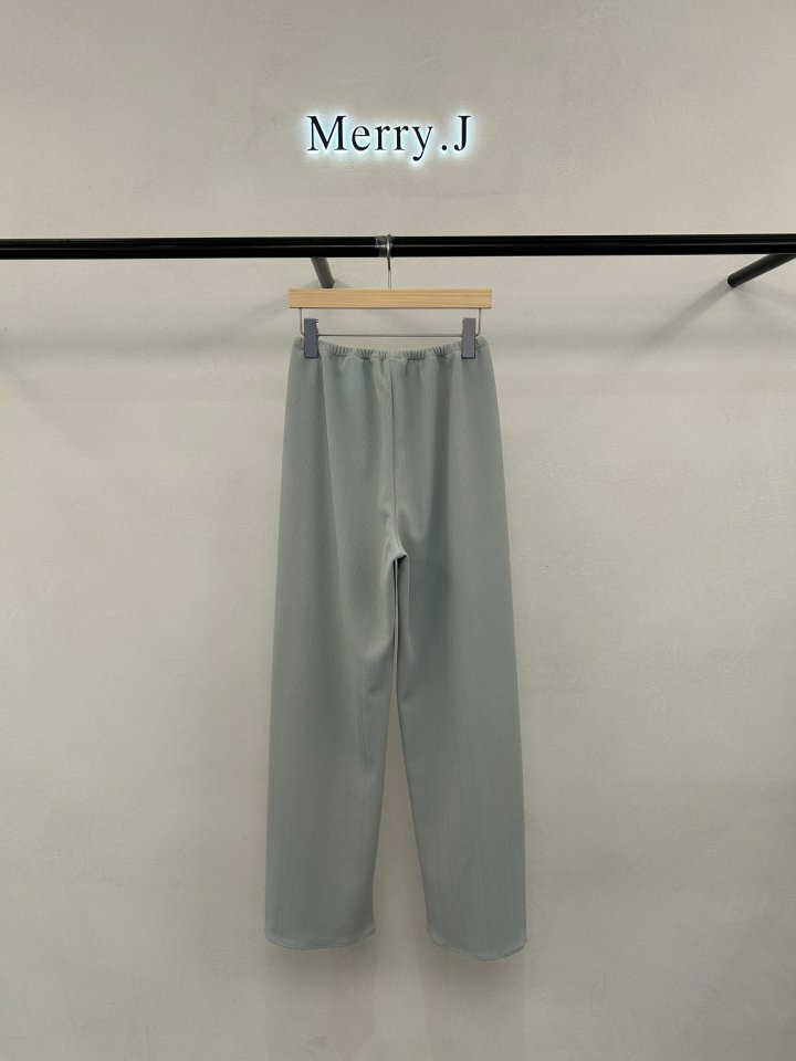 Merry J - Korean Women Fashion - #momslook - Stretch Pleated Pants - 9