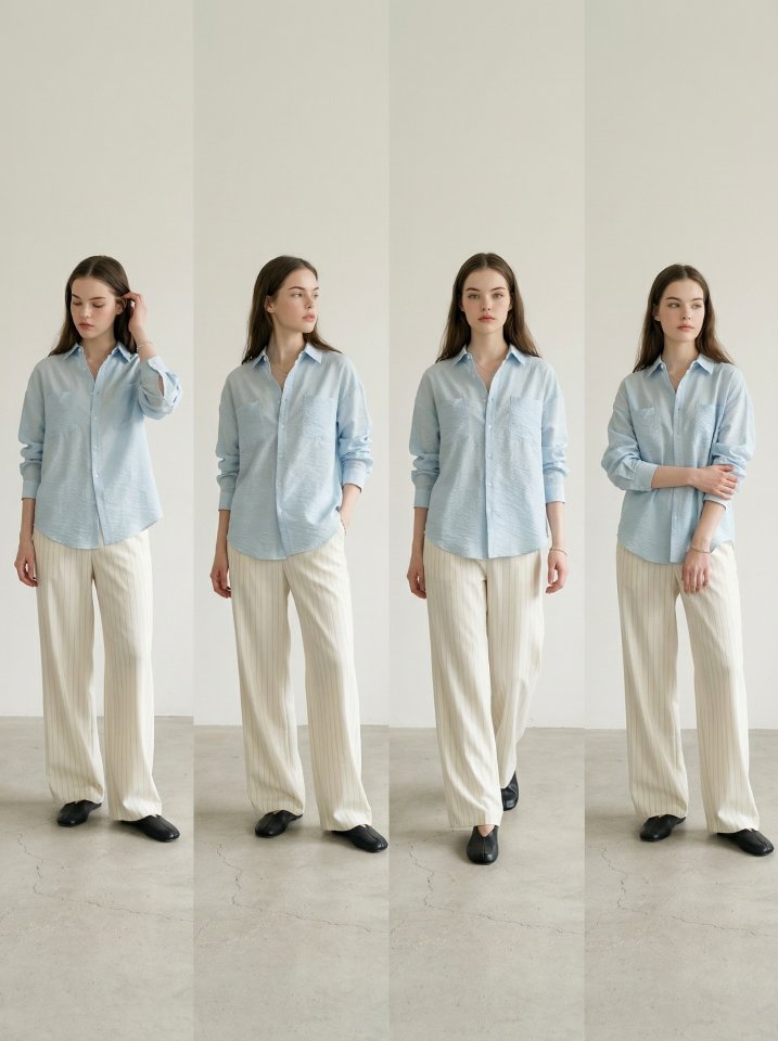 Merry J - Korean Women Fashion - #momslook - Note Stripe Pants - 2