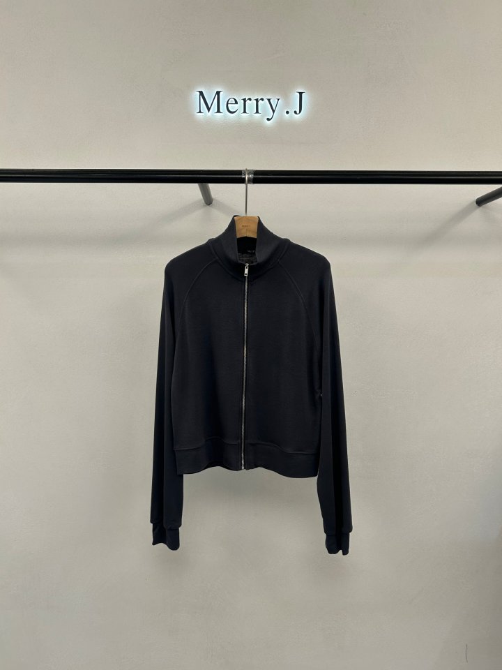 Merry J - Korean Women Fashion - #shopsmall - James Half-Neck Zip-Up Set - 10