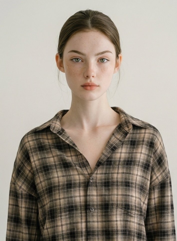 Merry J - Korean Women Fashion - #shopsmall - His Check Shirt - 4