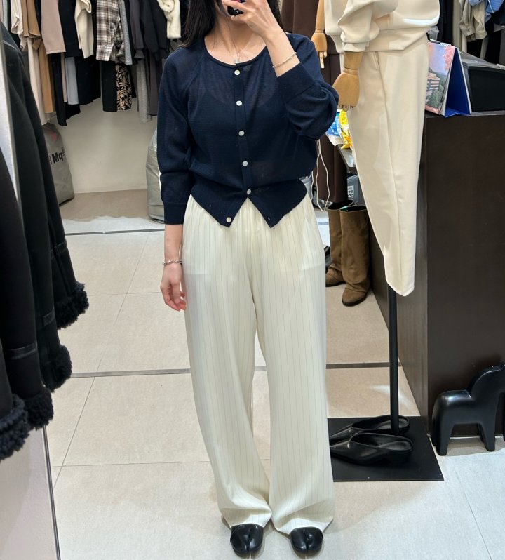 Merry J - Korean Women Fashion - #thelittlethings - Note Stripe Pants - 11