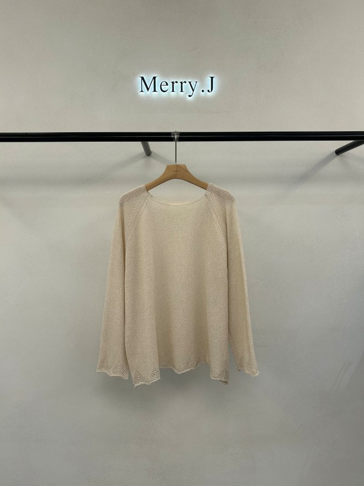Merry J - Korean Women Fashion - #womensfashion - Romance Lace Knit - 7