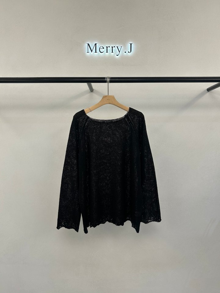 Merry J - Korean Women Fashion - #womensfashion - Romance Lace Knit - 9