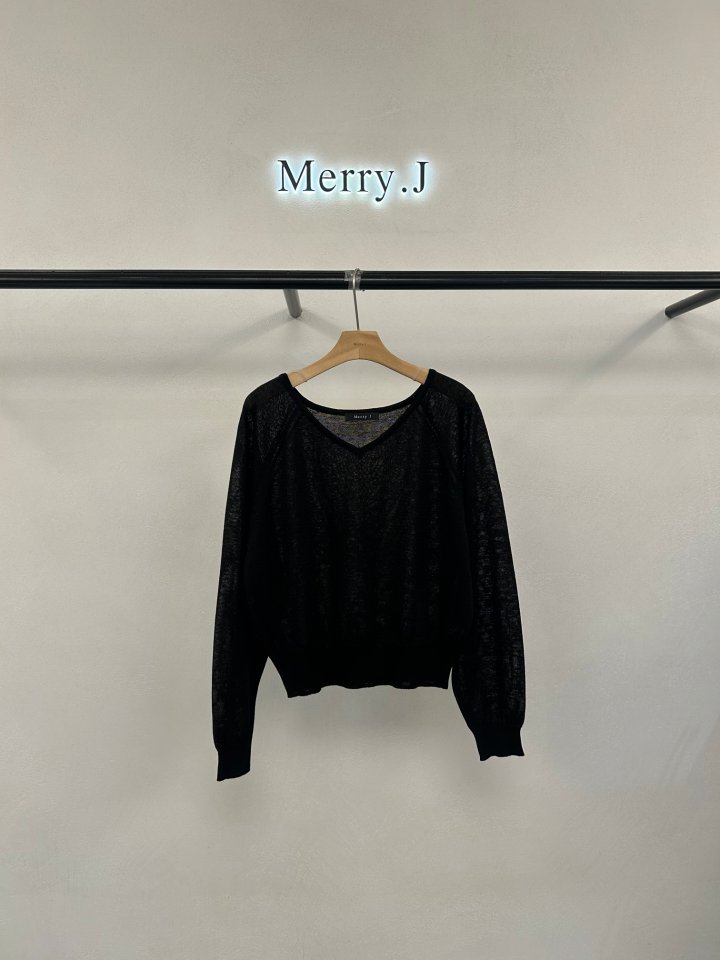 Merry J - Korean Women Fashion - #womensfashion - Roel V-Neck Knit - 10