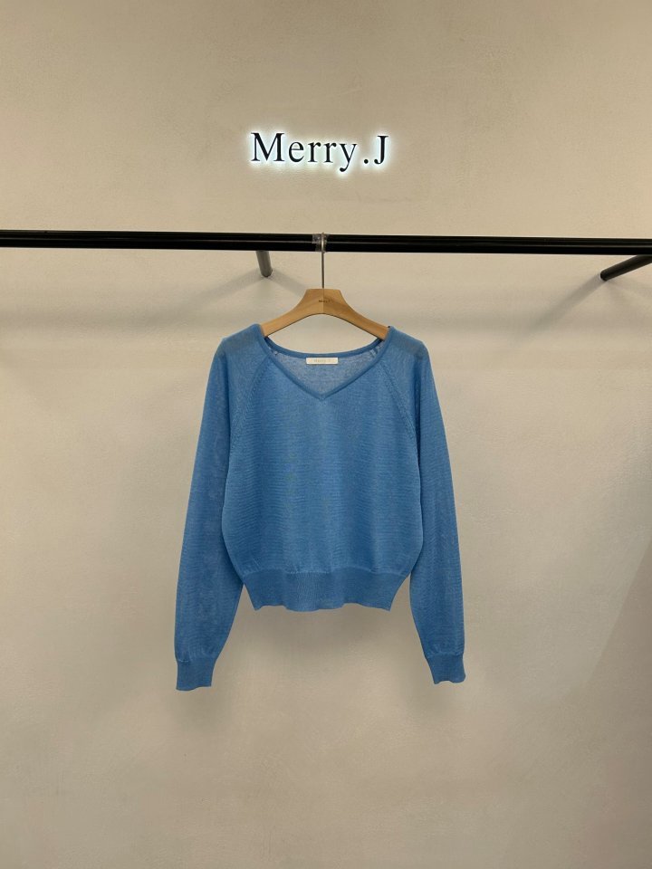 Merry J - Korean Women Fashion - #womensfashion - Roel V-Neck Knit - 8