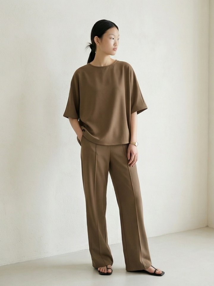 Merry J - Korean Women Fashion - #womensfashion - Rami Poncho Set
