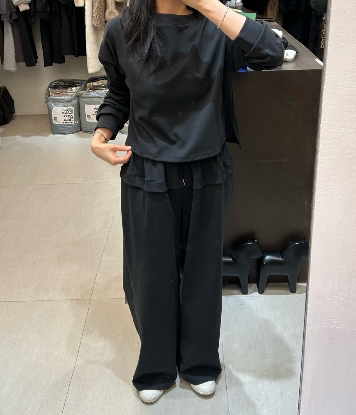 Merry J - Korean Women Fashion - #womensfashion - Jenny Boat Neck Set - 10