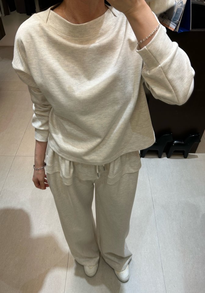 Merry J - Korean Women Fashion - #womensfashion - Jenny Boat Neck Set - 6