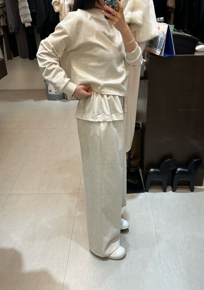 Merry J - Korean Women Fashion - #womensfashion - Jenny Boat Neck Set - 8