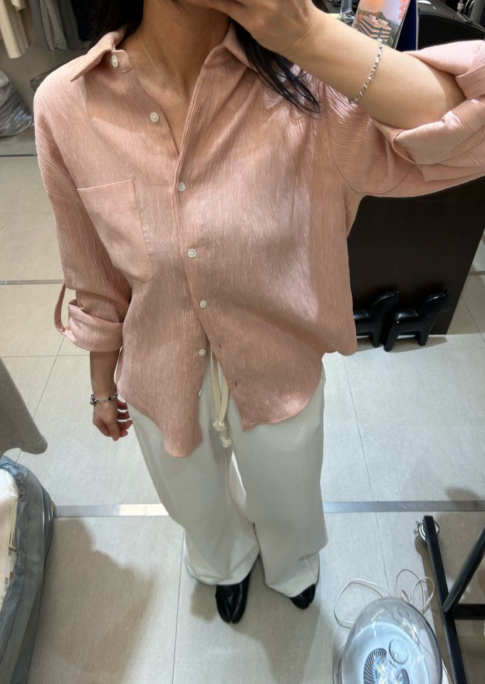 Mellow Pleated Shirt by Merry J for Women - view 10