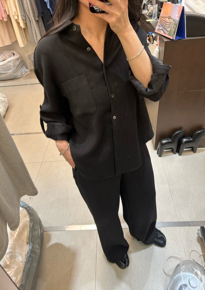 Mellow Pleated Shirt by Merry J for Women - view 8