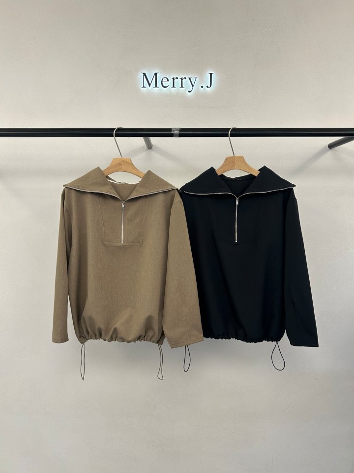 Merry J - Korean Women Fashion - #womensfashion - Beth Zip-Up Set - 7