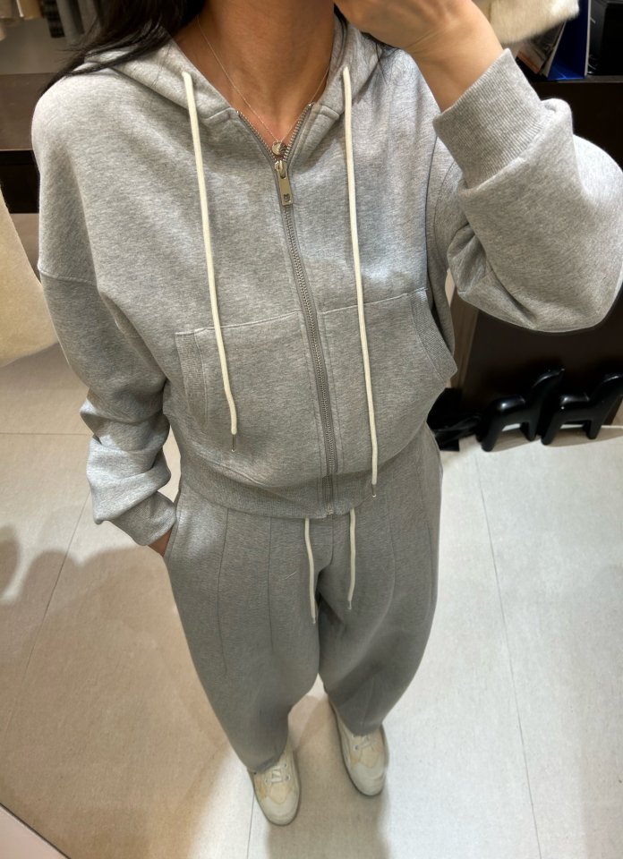 Merry J - Korean Women Fashion - #womensfashion - Rude Hoodie Set - 5