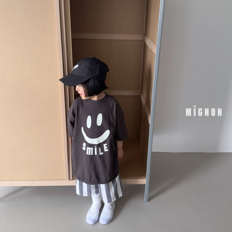 Mignon - Korean Children Fashion - #Kfashion4kids - Smile Long Tee - 11