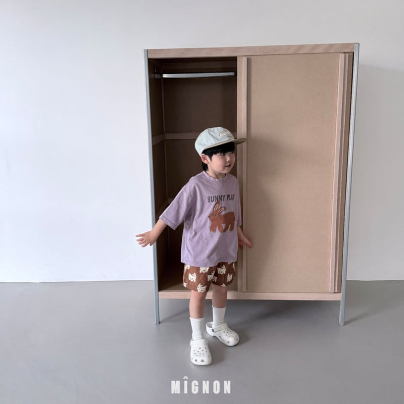 Mignon - Korean Children Fashion - #Kfashion4kids - Bunny Play Tee - 8