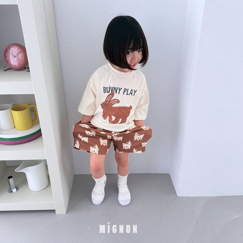 Mignon - Korean Children Fashion - #childofig - Bunny Shorts - 12
