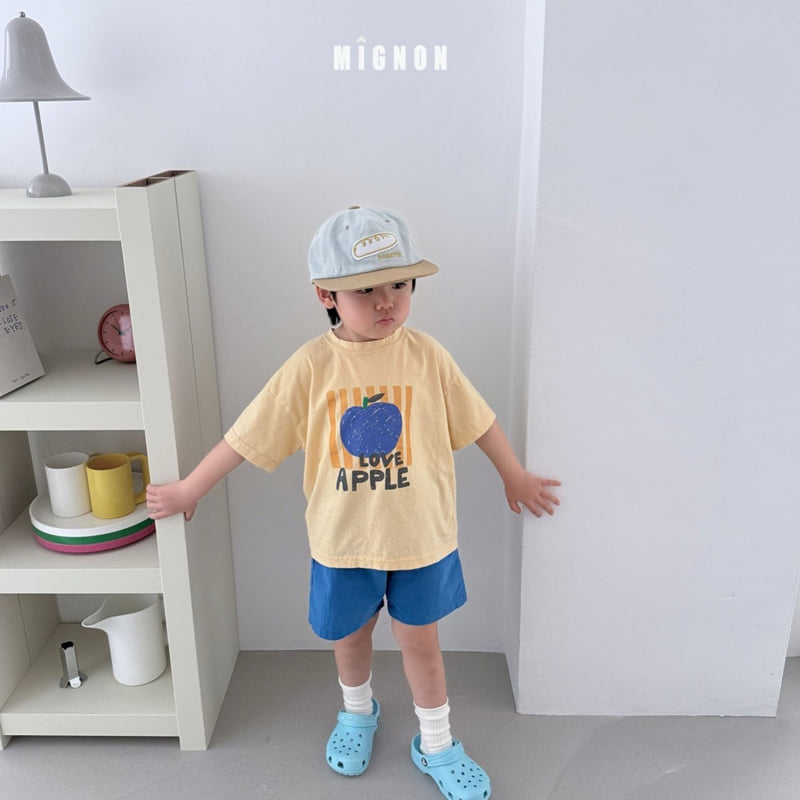 Mignon - Korean Children Fashion - #childofig - Apple Tee - 9