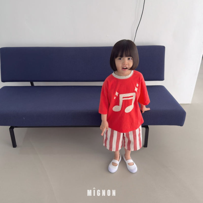 Mignon - Korean Children Fashion - #childofig - Music Note Tee - 6