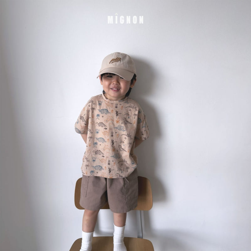 Mignon - Korean Children Fashion - #stylishchildhood - Dinosaur Tee - 4