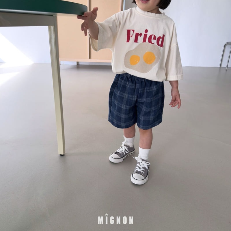 Mignon - Korean Children Fashion - #designkidswear - Fried Egg Tee - 10