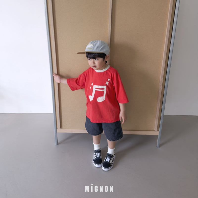 Mignon - Korean Children Fashion - #designkidswear - Music Note Tee - 8