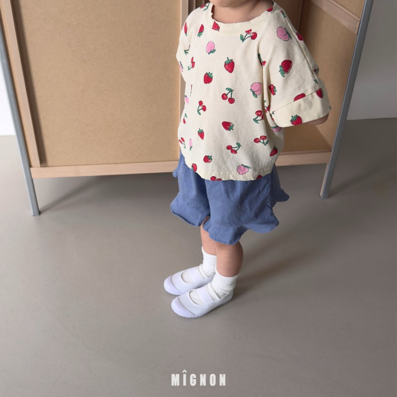 Mignon - Korean Children Fashion - #designkidswear - Strawberry Tee - 7