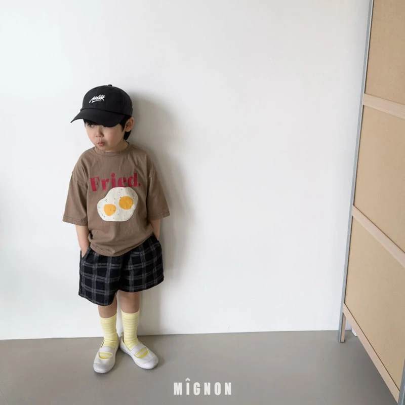 Mignon - Korean Children Fashion - #designkidswear - Check Denim Pants - 11