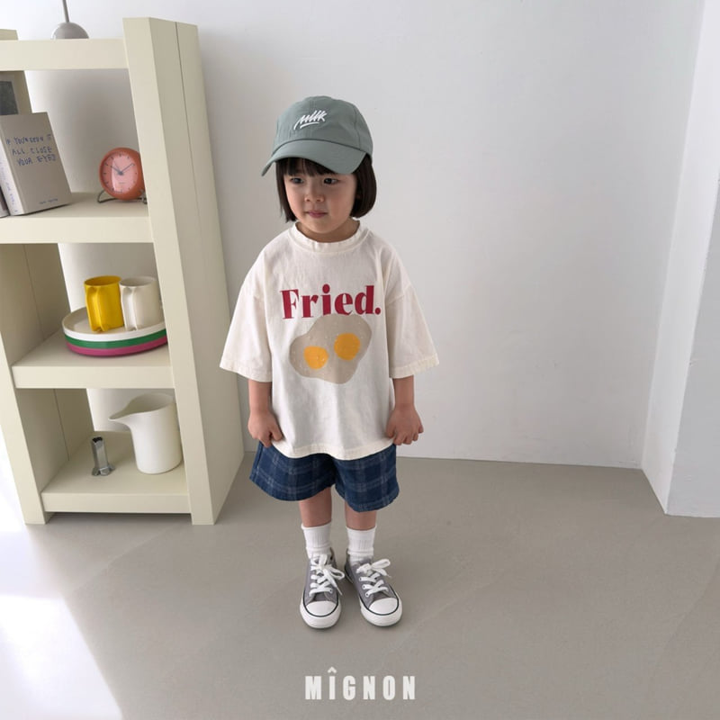 Mignon - Korean Children Fashion - #fashionkids - Fried Egg Tee - 12