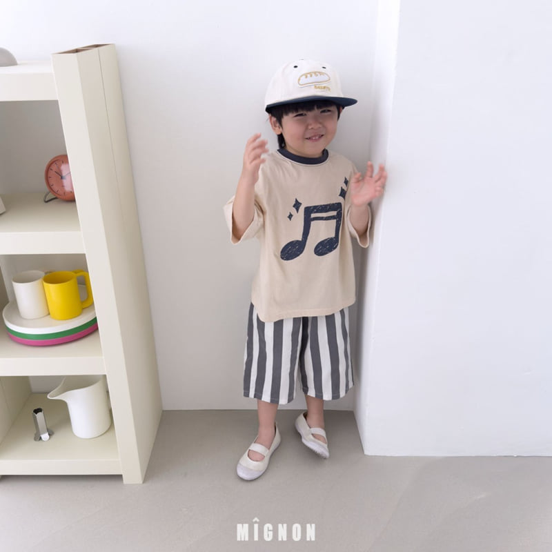 Mignon - Korean Children Fashion - #fashionkids - Music Note Tee - 10