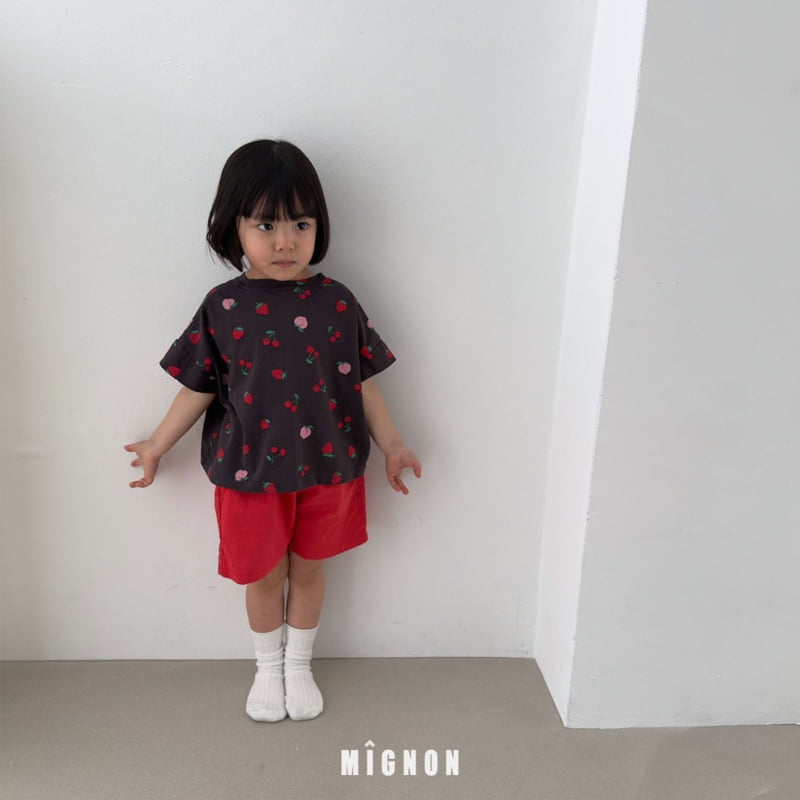 Mignon - Korean Children Fashion - #fashionkids - Strawberry Tee - 9