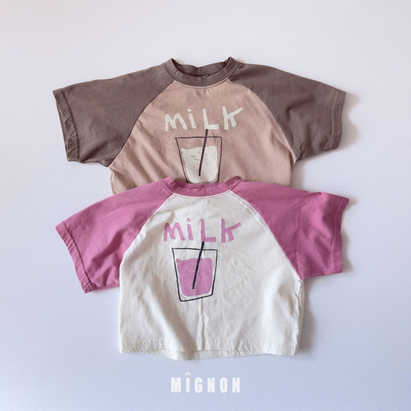 Mignon - Korean Children Fashion - #fashionkids - Milk Fondant Tee