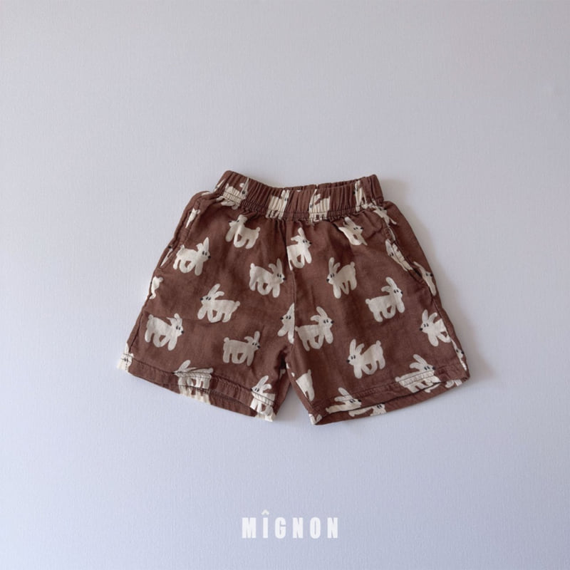 Mignon - Korean Children Fashion - #kidsshorts - Bunny Shorts