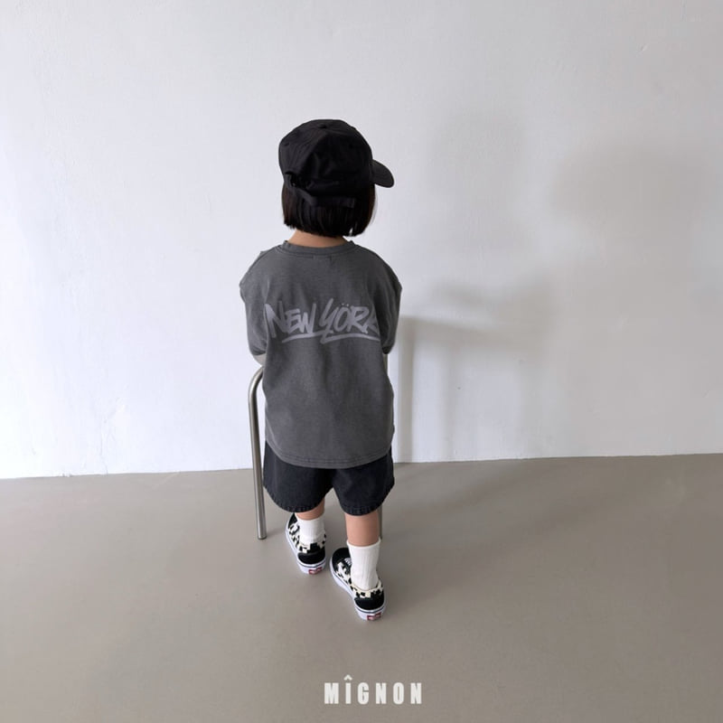 Mignon - Korean Children Fashion - #Kfashion4kids - New York Pigment Tee - 4