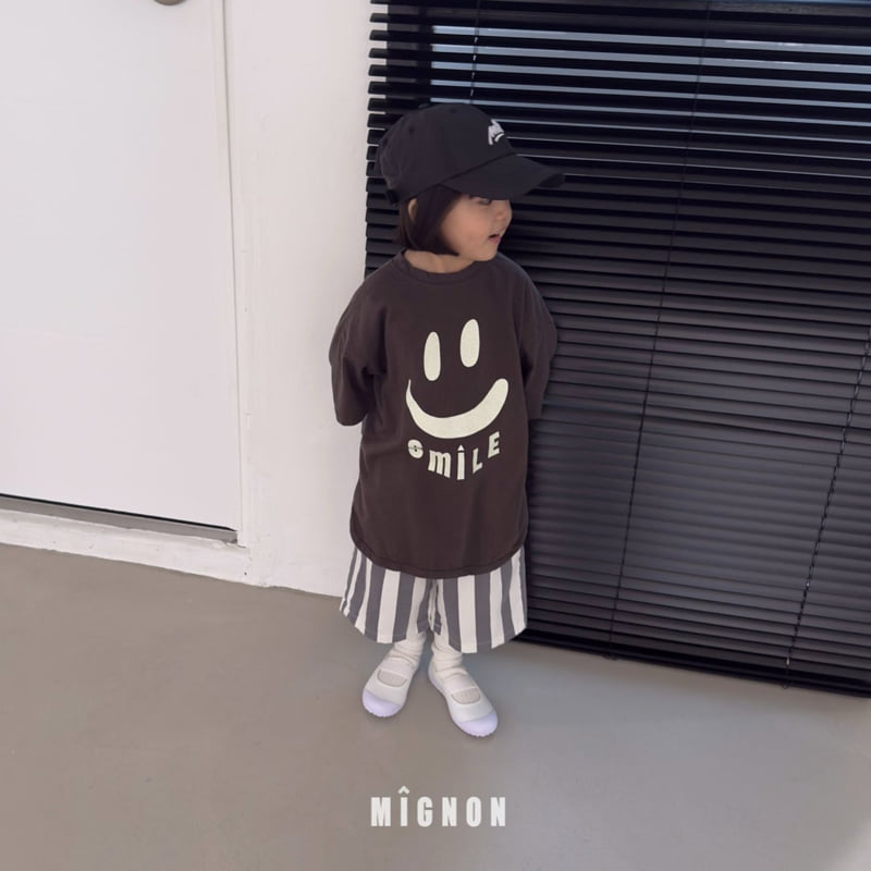 Mignon - Korean Children Fashion - #littlefashionista - Smile Long Tee - 12
