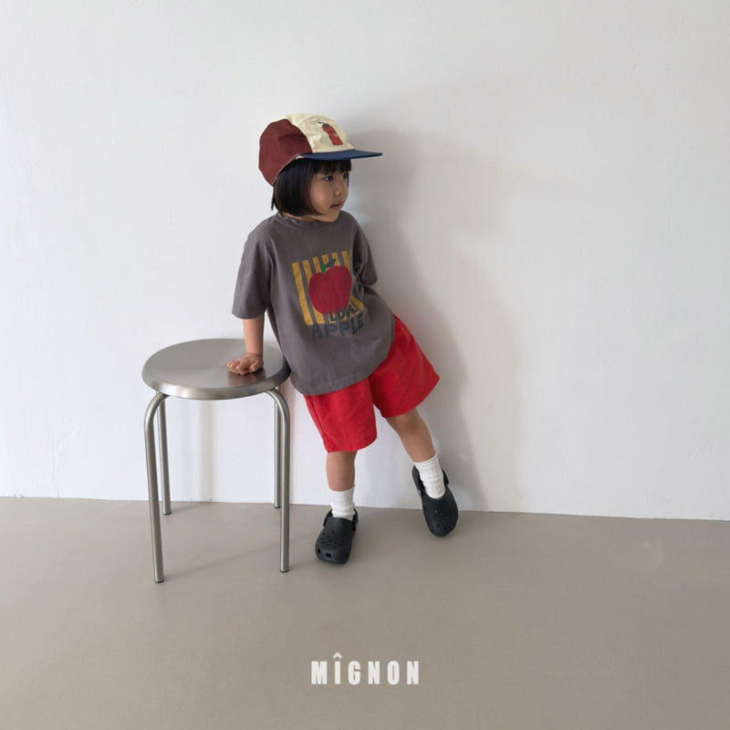 Mignon - Korean Children Fashion - #magicofchildhood - Apple Tee - 3
