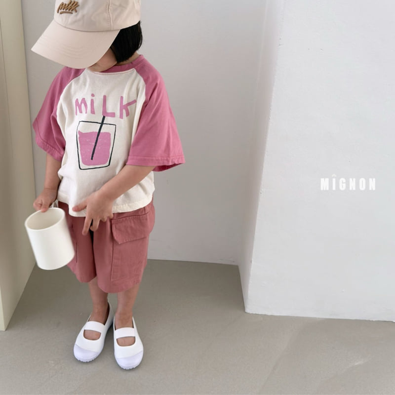 Mignon - Korean Children Fashion - #magicofchildhood - Milk Fondant Tee - 7