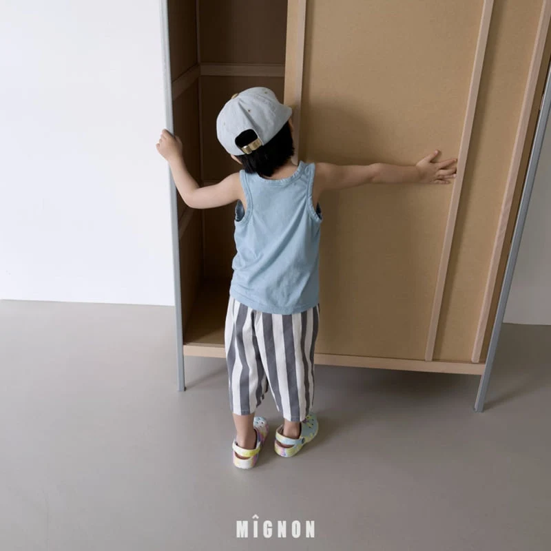 Mignon - Korean Children Fashion - #minifashionista - Running Sleeveless Tee - 5