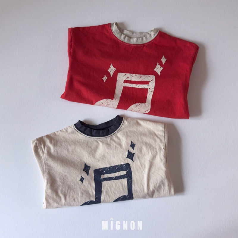 Mignon - Korean Children Fashion - #minifashionista - Music Note Tee