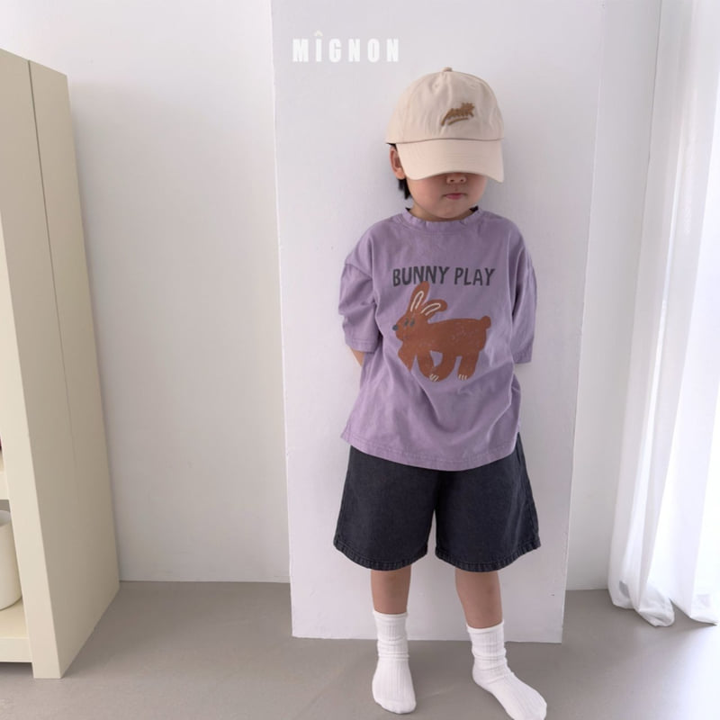 Mignon - Korean Children Fashion - #prettylittlegirls - Bunny Play Tee - 12