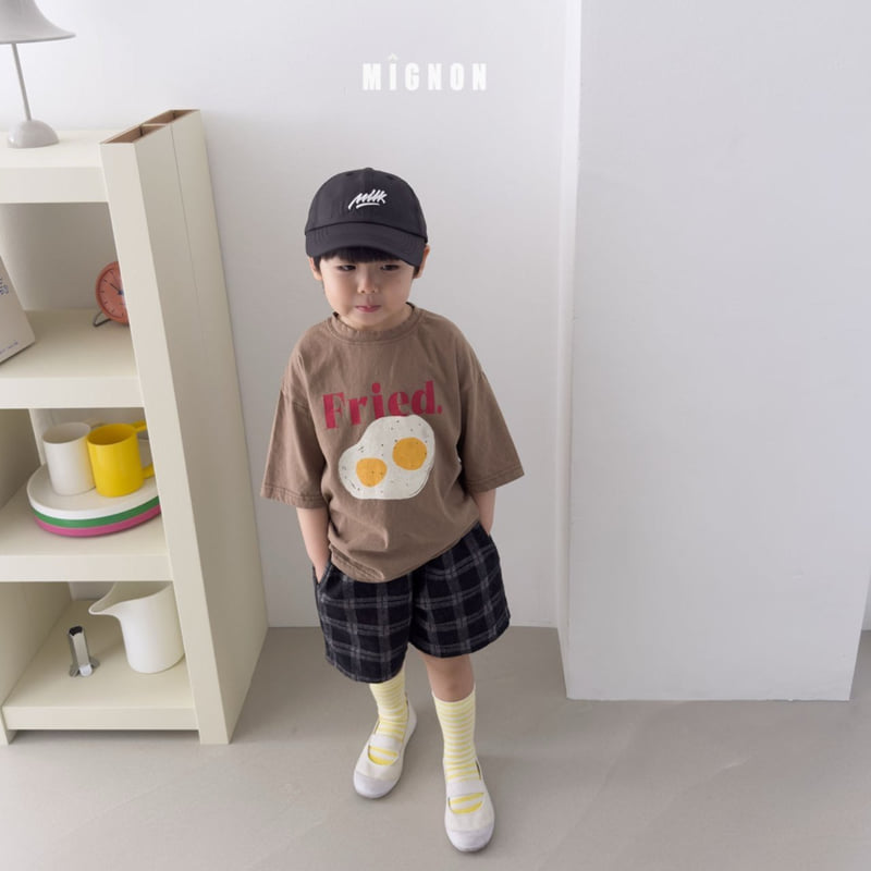 Mignon - Korean Children Fashion - #stylishchildhood - Fried Egg Tee - 7