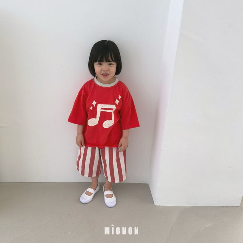 Mignon - Korean Children Fashion - #stylishchildhood - Music Note Tee - 5