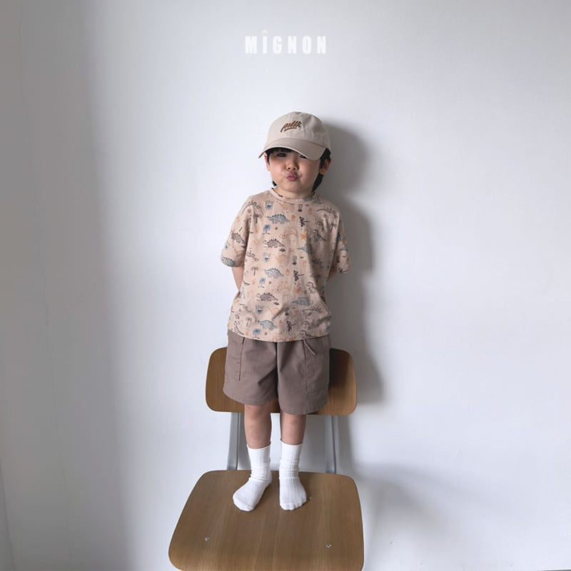 Mignon - Korean Children Fashion - #stylishchildhood - Dinosaur Tee - 3
