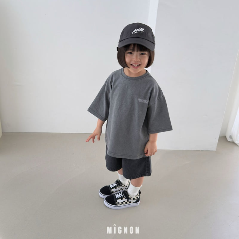Mignon - Korean Children Fashion - #todddlerfashion - New York Pigment Tee - 8