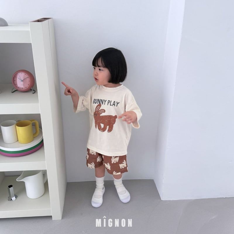 Mignon - Korean Children Fashion - #toddlerclothing - Bunny Shorts - 10